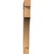 Ekena Millwork Westlake Block Smooth Bracket, Western Red Cedar, 3 1/2"W x 28"D x 32"H BKT04X28X32WTL05SWR - alternate 2